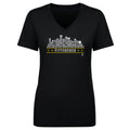 Pittsburgh Hockey Roster Skyline 23 WHT