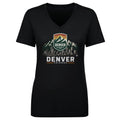 Denver Summit FC Skyline Logo WHT