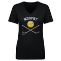 Larry Murphy Pittsburgh 55 Sticks WHT