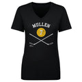 Joe Mullen Pittsburgh 7 Sticks WHT