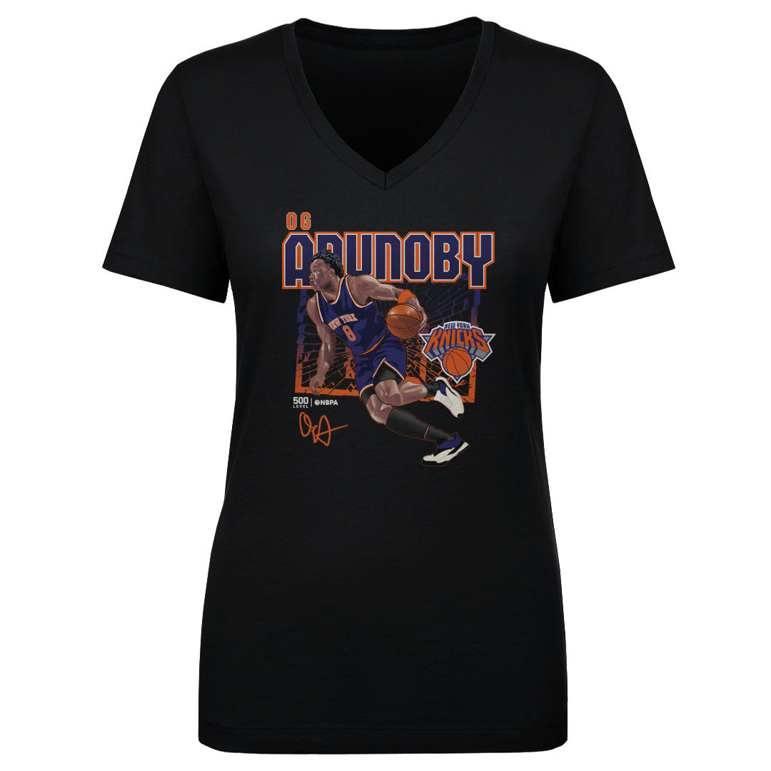 OG Anunoby New York Knicks Shattered WHT