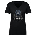 Bay FC Skyline Logo WHT