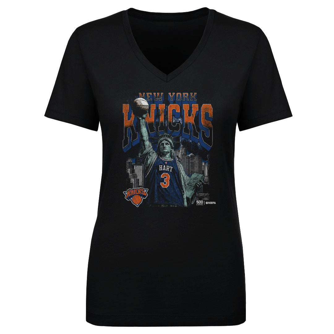 Josh Hart New York Knicks Statue Of Liberty WHT