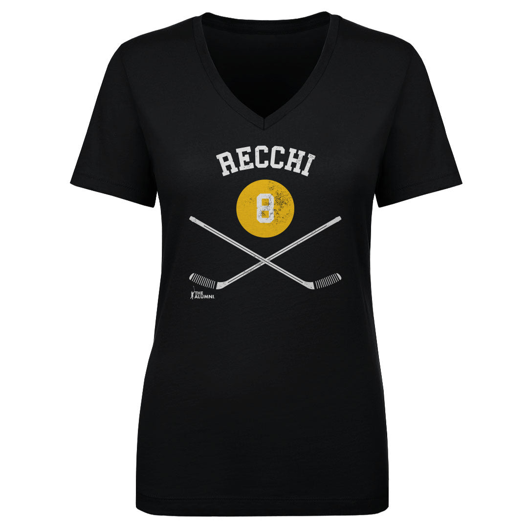 Mark Recchi Pittsburgh 8 Sticks WHT