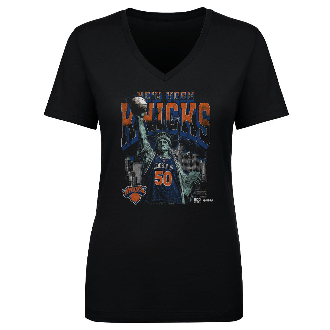 Trey Jemison III New York Knicks Statue Of Liberty WHT
