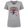 Jalen Brunson New York Knicks Cartoon WHT
