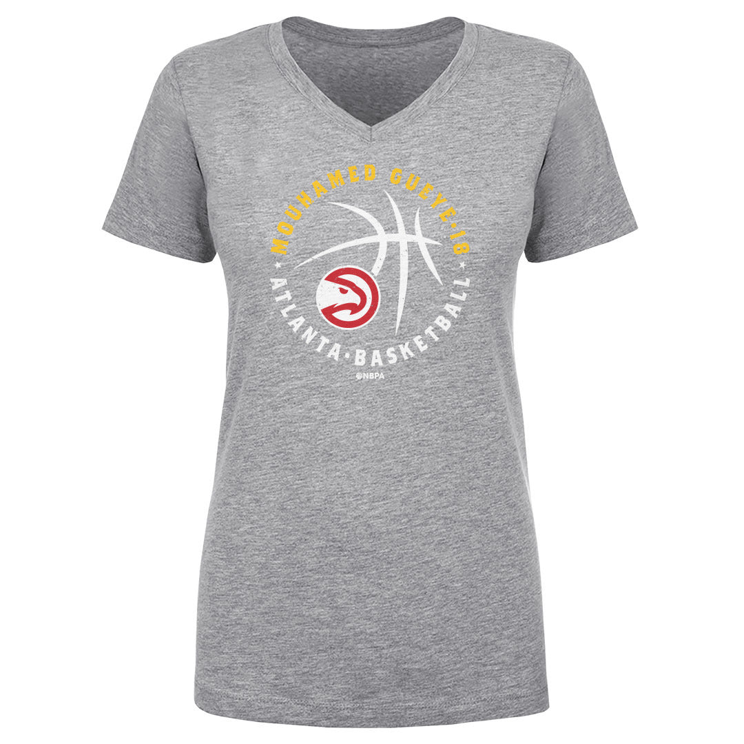 Mouhamed Gueye Atlanta Hawks Player Ball WHT