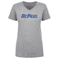 DePaul Blue Demons Wordmark Royal WHT