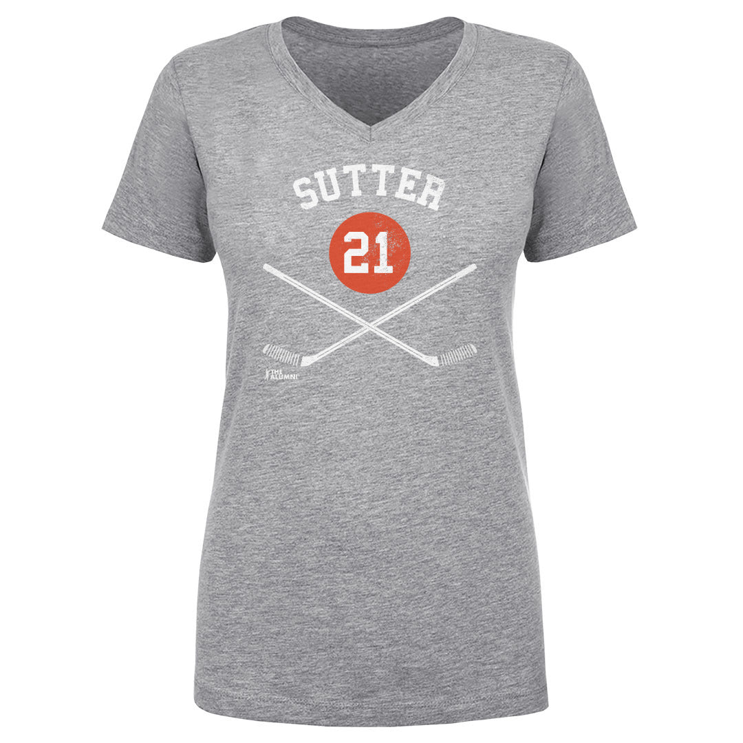 Brent Sutter New York I 21 Sticks WHT