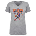 Jalen Brunson New York Knicks Caricature WHT