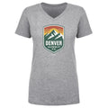 Denver Summit FC Vintage Primary Logo Gray WHT