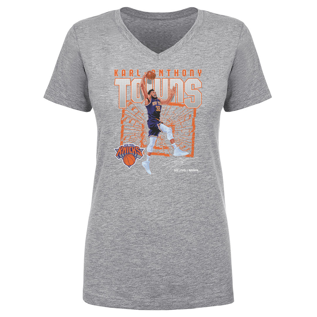 Karl-Anthony Towns New York Knicks Shattered WHT