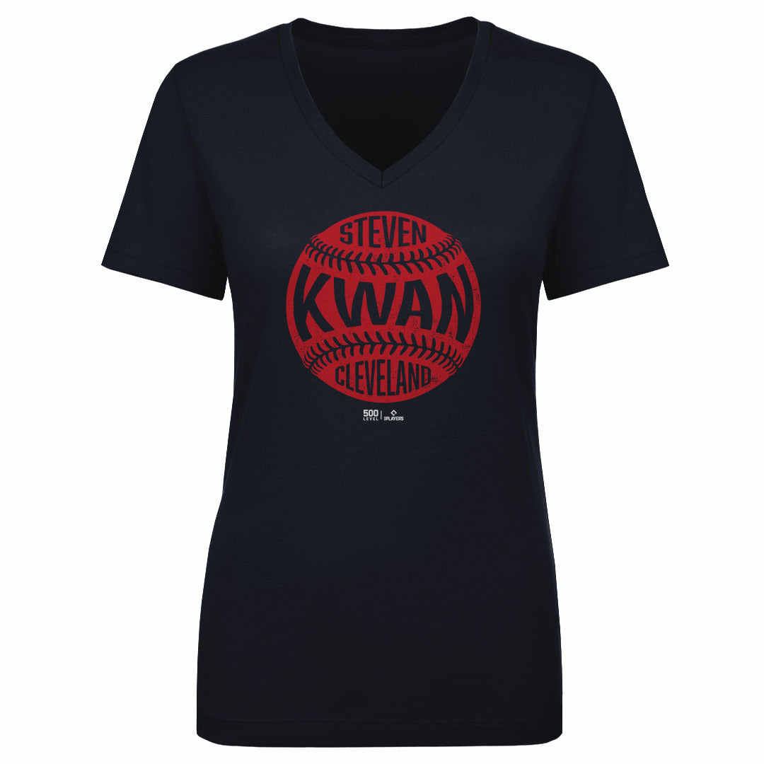 Steven Kwan Cleveland Vintage Baseball WHT