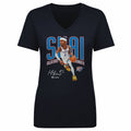 Shai Gilgeous-Alexander Oklahoma City Thunder Caricature WHT