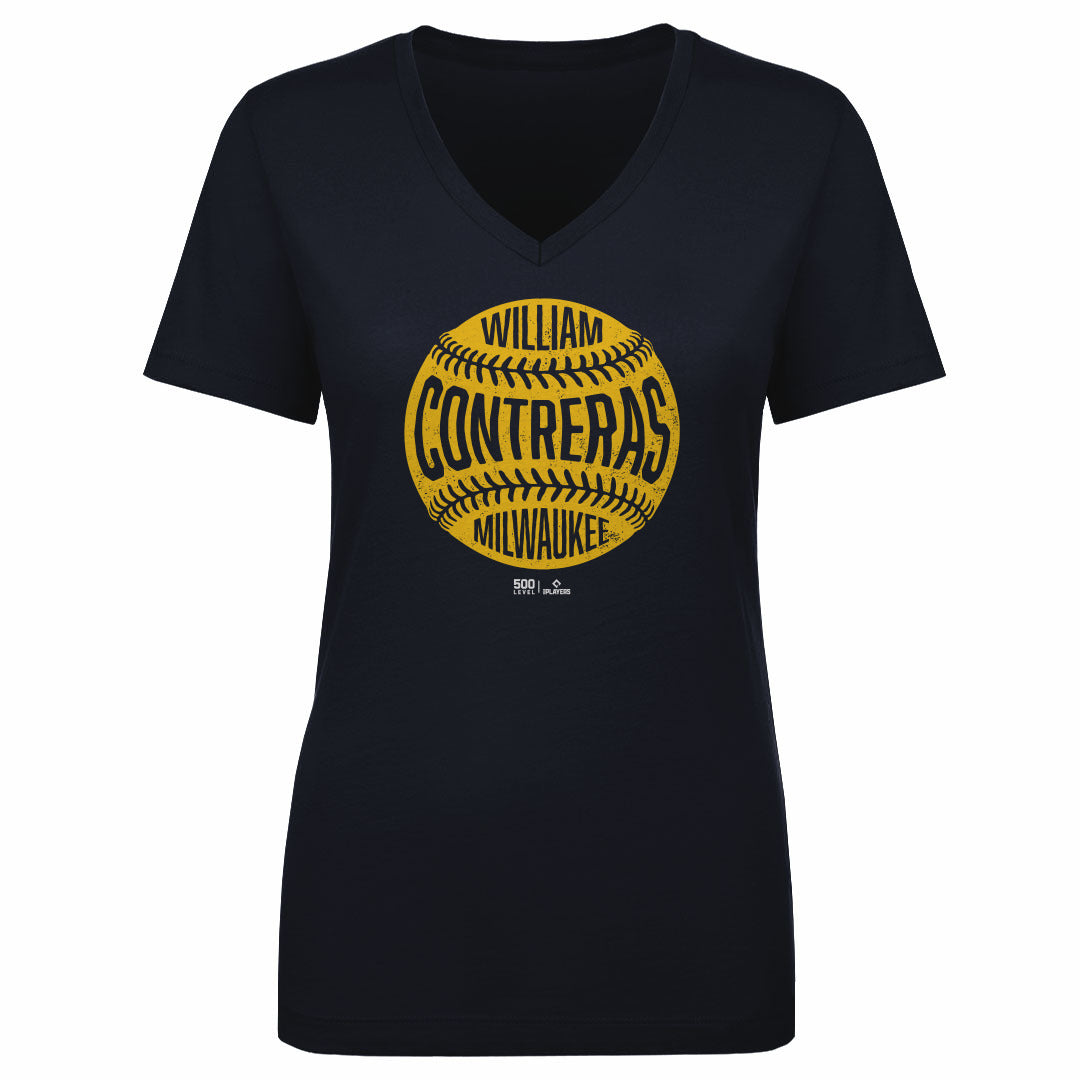 William Contreras Milwaukee Vintage Baseball WHT
