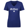 DePaul Blue Demons Basketball Minimalist WHT