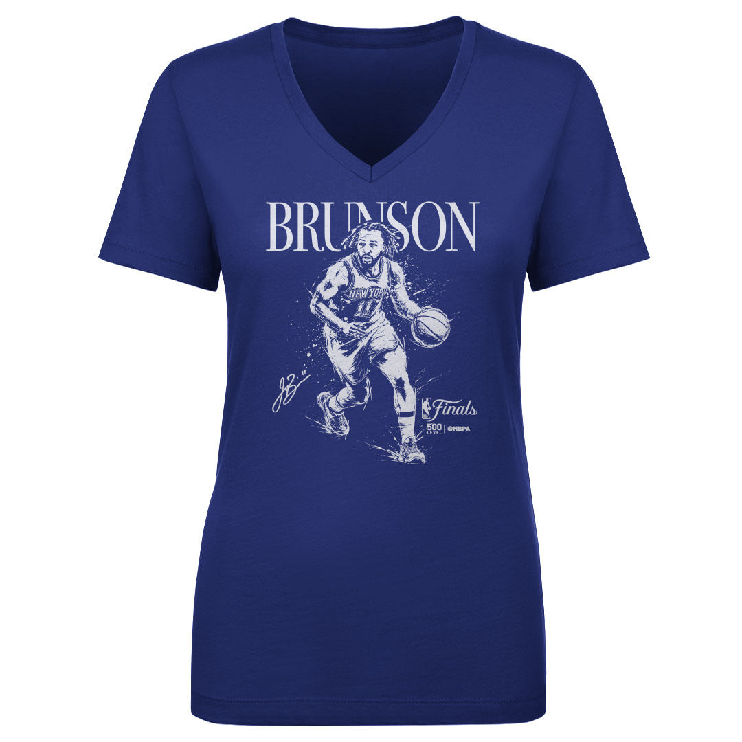 Jalen Brunson New York Knicks NBA Finals 2026 Mono WHT