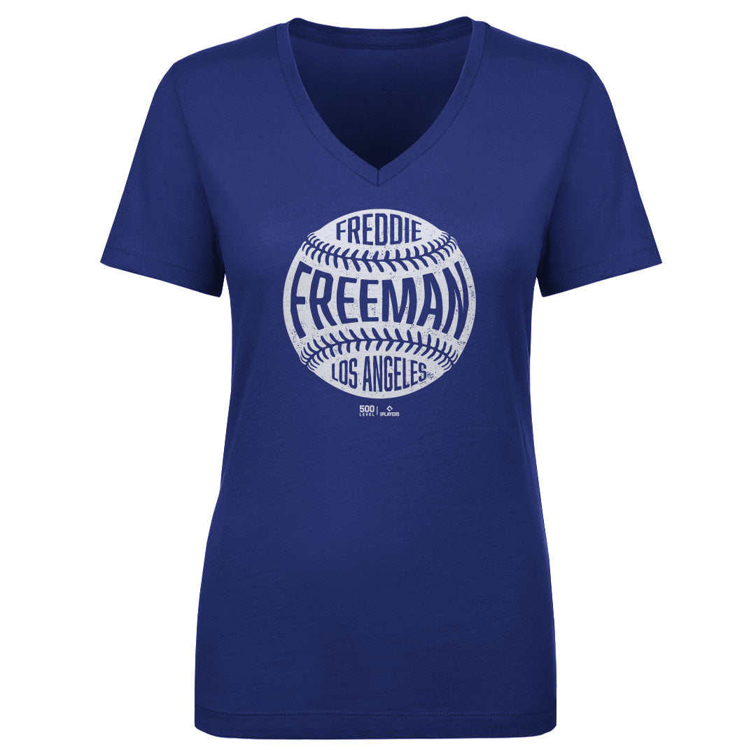 Freddie Freeman Los Angeles D Vintage Baseball WHT