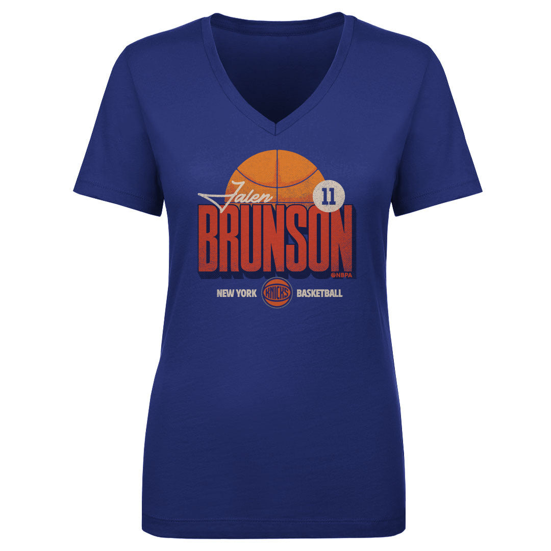 Jalen Brunson New York Knicks Label WHT