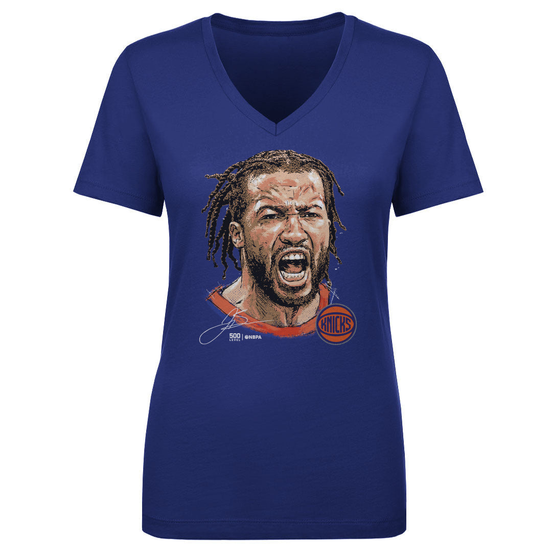 Jalen Brunson New York Knicks Portrait WHT