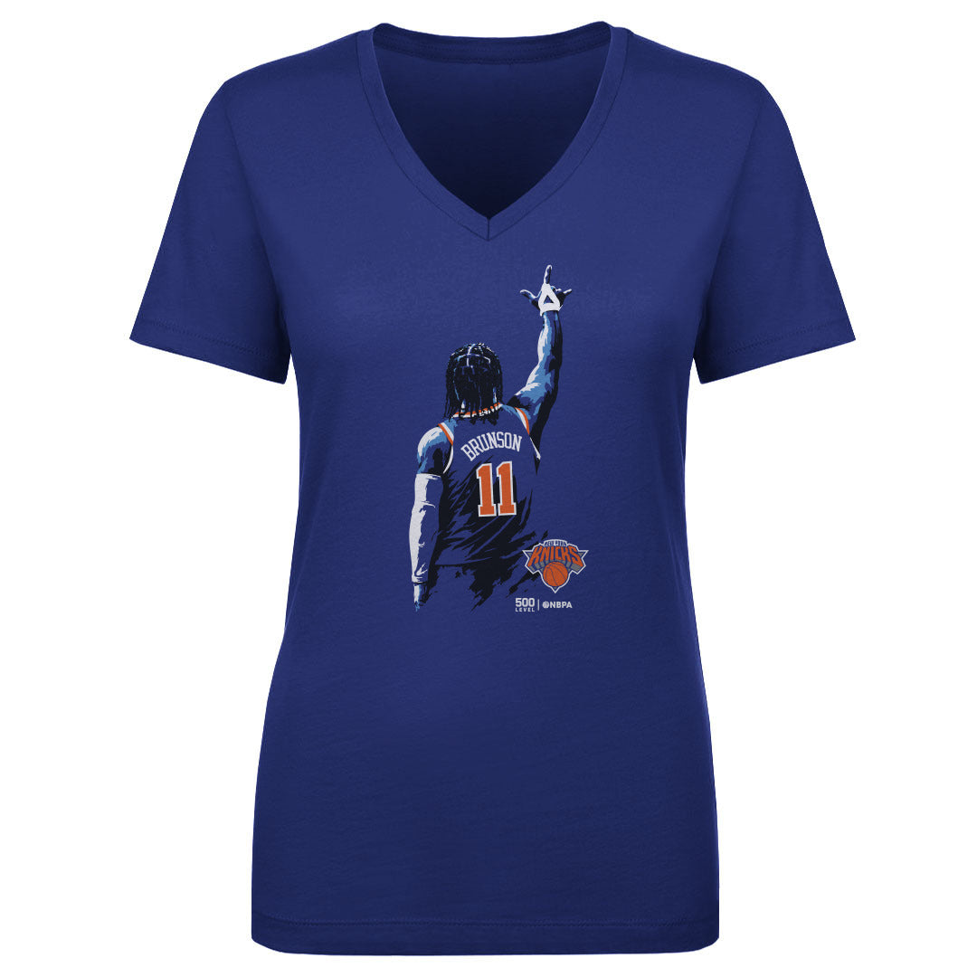 Jalen Brunson New York Knicks Fade WHT
