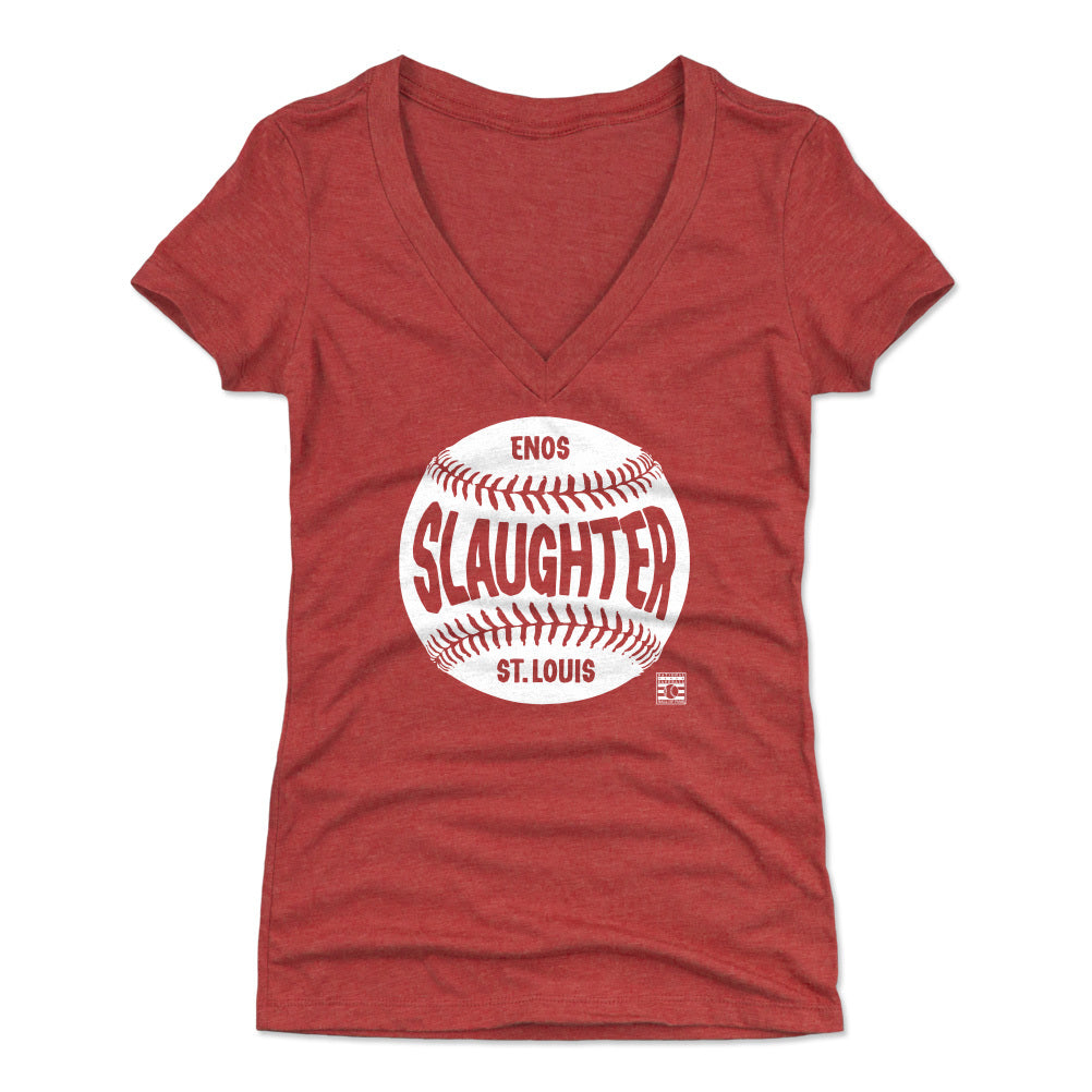 Enos Slaughter St. Louis Baseball WHT