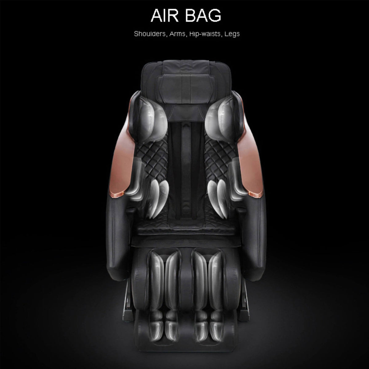 Airvana Zenith Full Body Zero-Gravity Shiatsu Massage Chair With Heat And Voice Control (SAK93154)