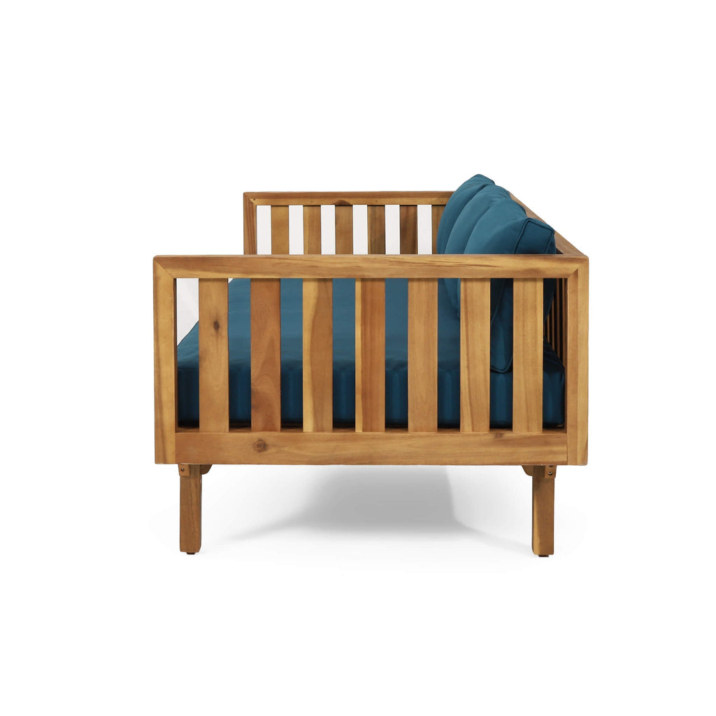 Alora 3-Seater Acacia Wood Daybed Sofa With Water-Resistant Cushions (SAK65773)