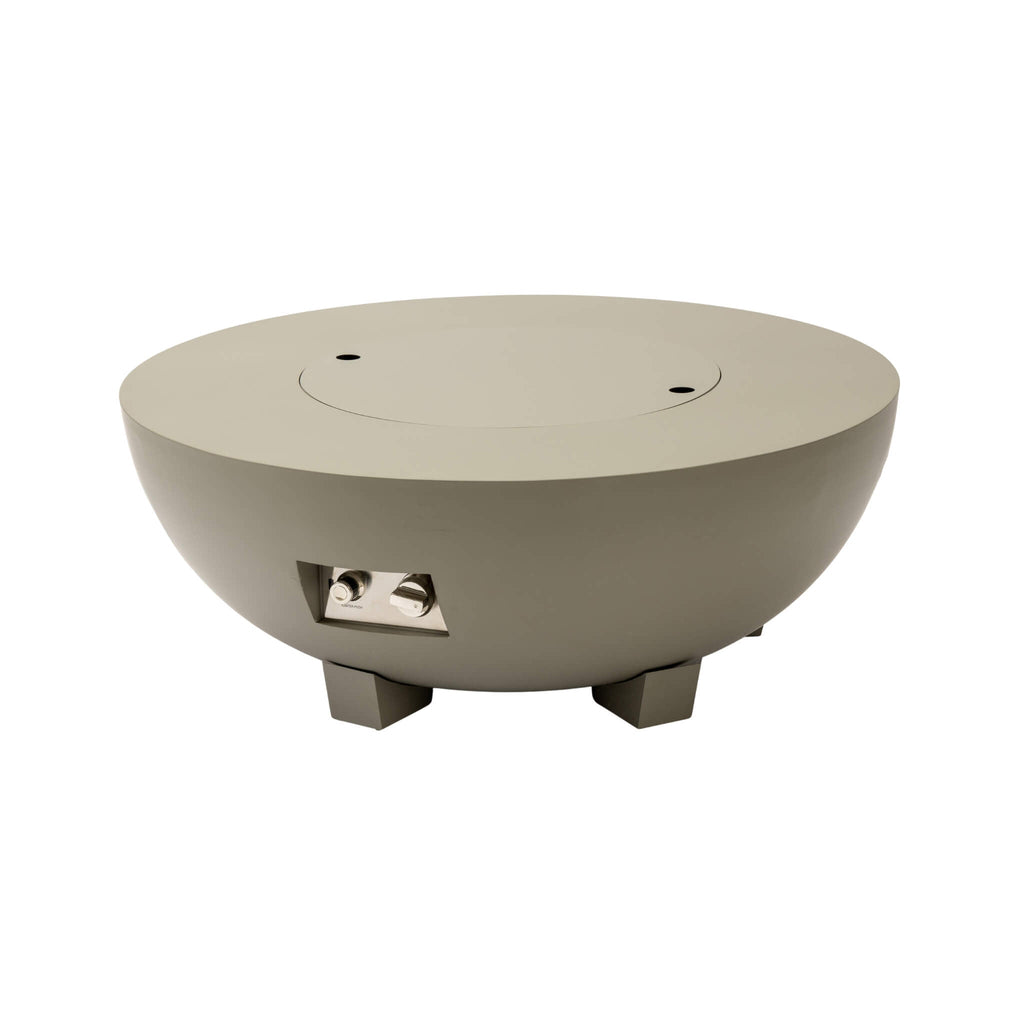 Alora Premium 36-Inch Round Outdoor Iron Patio Fire Pit Table With Metal Cover (SAK71954)