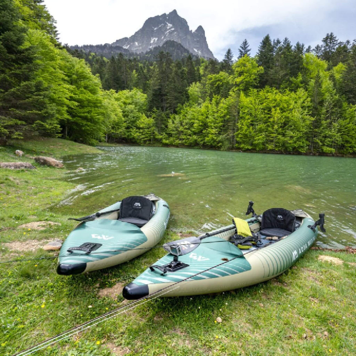 Aqua Marina Caliber 13FT Angling Kayak With Foldable Fishing Seat [Paddle Excluded] [CA-398] (SAK23467)