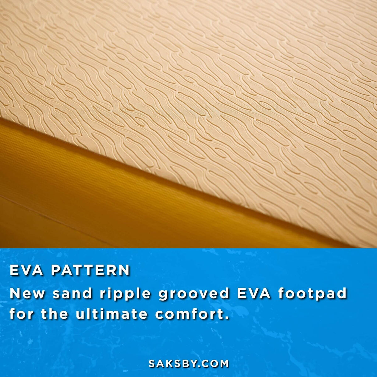 Aqua Marina Fusion 10FT Premium All-Around SUP W/ Durable PVC Rail Layers & Grooved EVA Footpad [BT-23FUP] (SAK37195)