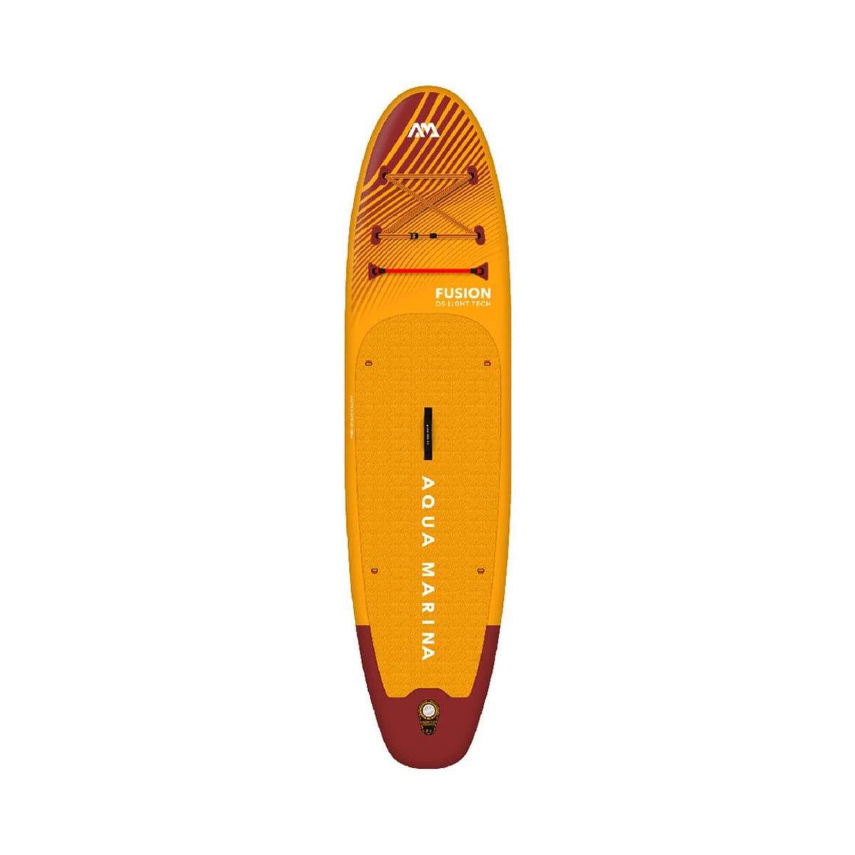 Aqua Marina Fusion 10FT Premium All-Around SUP W/ Durable PVC Rail Layers & Grooved EVA Footpad [BT-23FUP] (SAK37195)