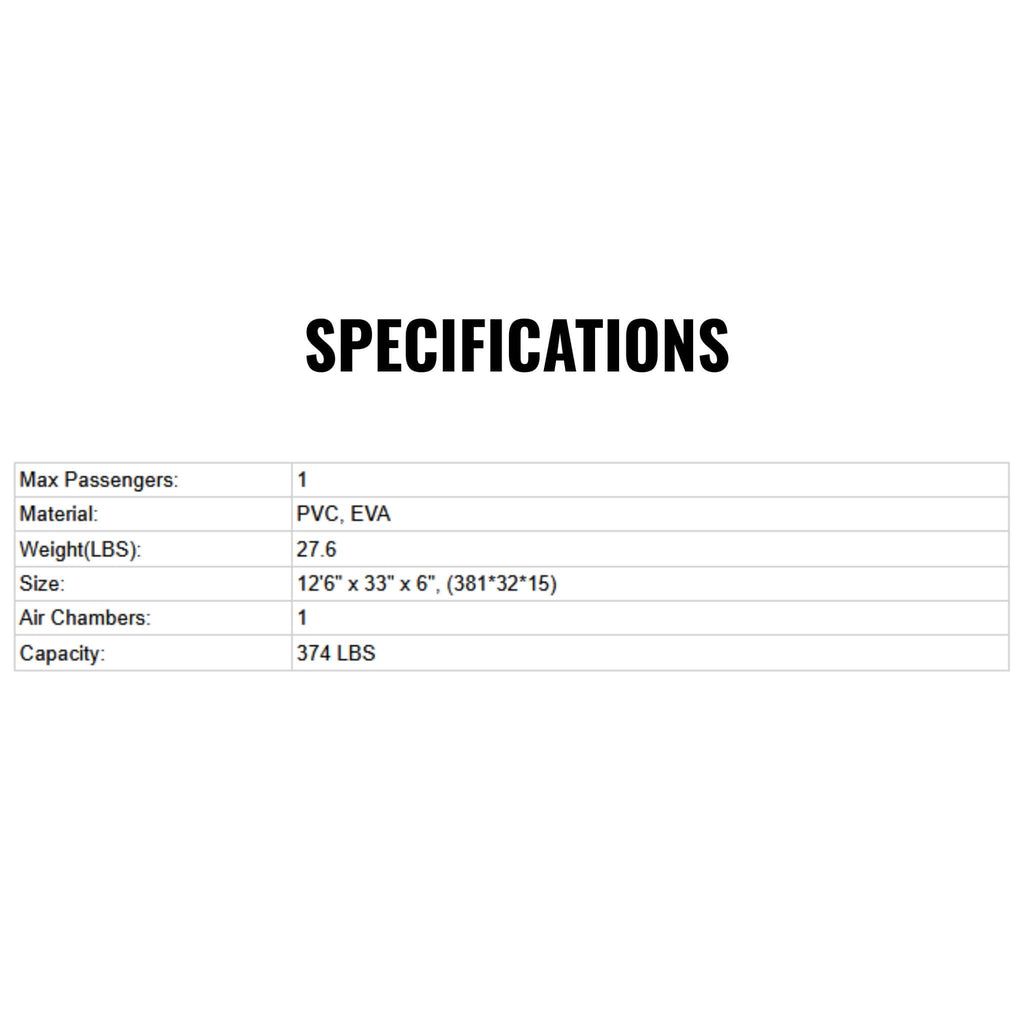 Aqua Marina Hyper 12FT Navy Touring SUP With Hydrodynamic Rail Edges & Adjustable Bungee [BT-23HY02] (SAK23285)