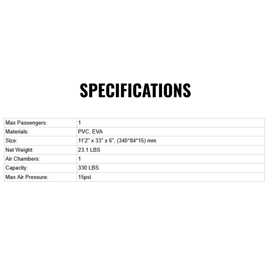 Aqua Marina Magma 11FT All-Around Inflatable SUP With Carbon Hybrid Paddle [BT-23MAP] (SAK35791)