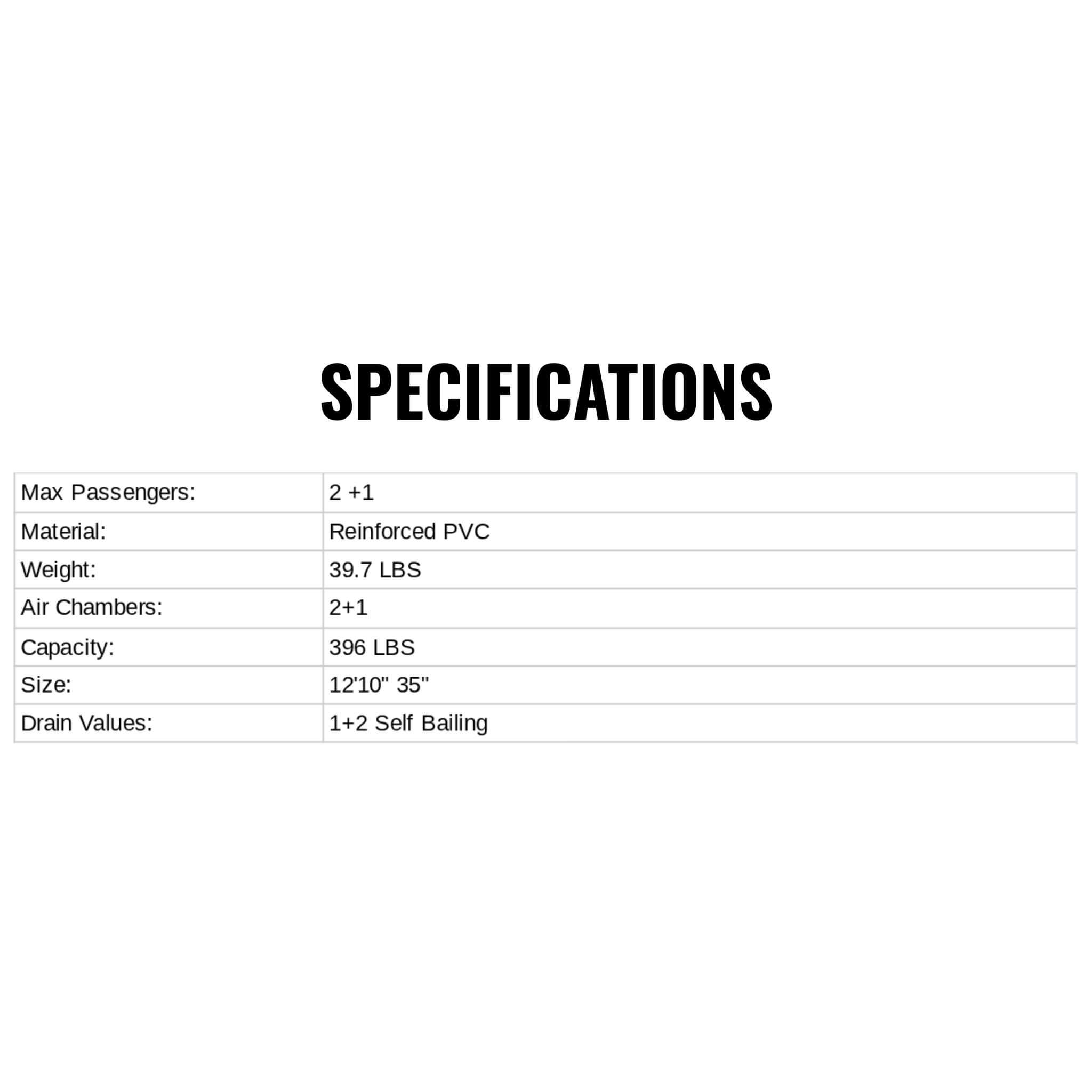 Aqua Marina Memba 390 Premium 12FT 2-Person Touring Kayak With DWF Deck And Paddles [ME-390] (SAK17282)