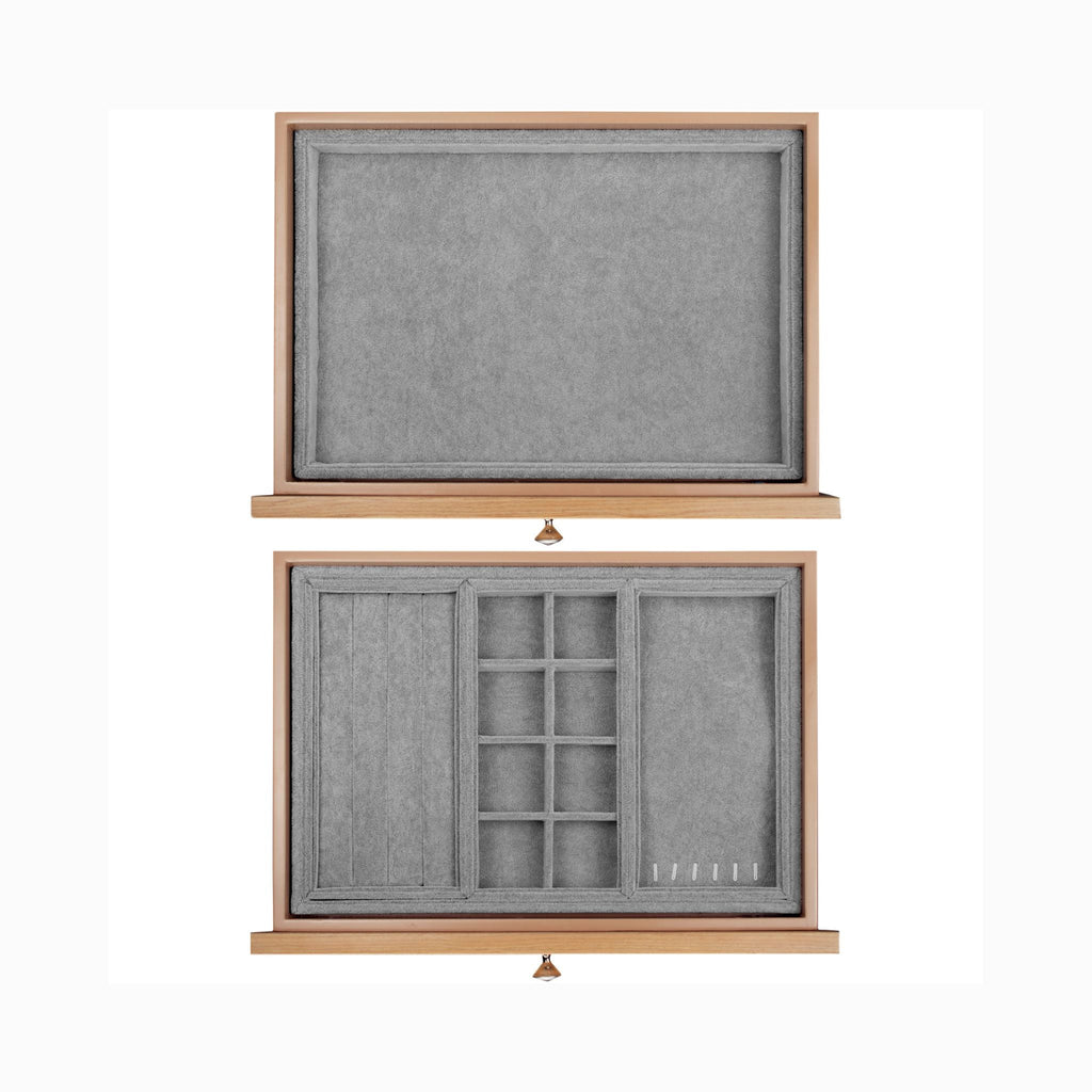 Barska 2.75 CF White Fireproof Jewelry Safe With Jewelry Storage Drawer (SAK69047)