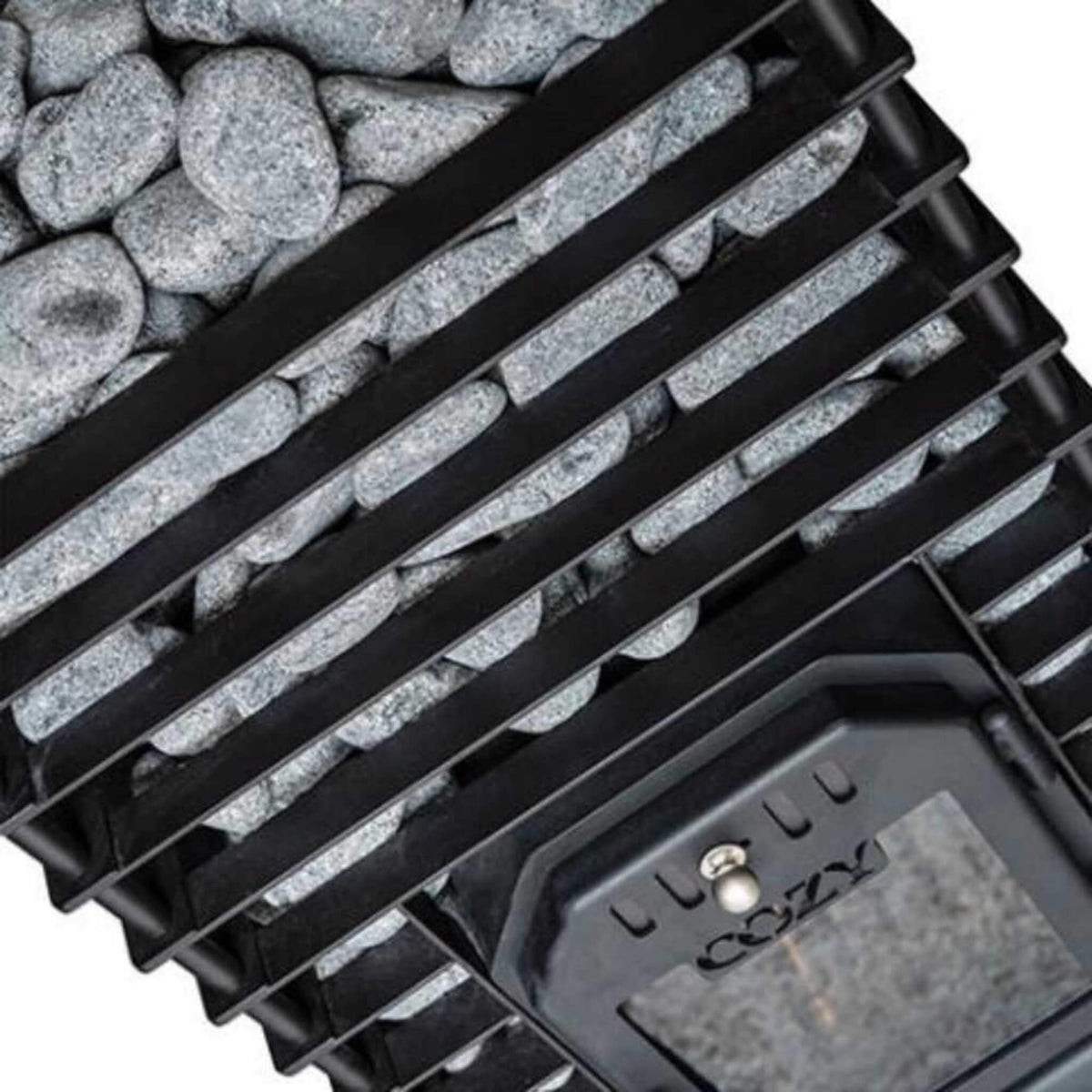 Cozy Heat Quattro Wood-Fired Sauna Stove With Sauna Stones [COZY QUATTRO] (SAK23947)