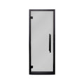 Prosaunas 24X73-Inch Black Alder Prehung Tinted Glass Sauna Door (SAK35902)