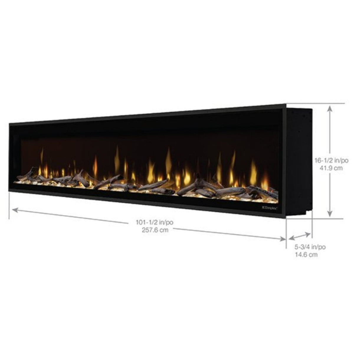 Dimplex Ignite Evolve 50-Inch Premium Built-In Linear Electric Fireplace With Trim Kit [500002573] (SAK34812)