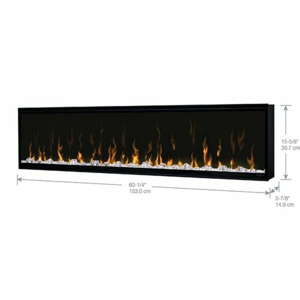 Dimplex IgniteXL 60-Inch Linear Fireplace Electric W/ Heat Boost & Multi Function Remote [XLF60] (SAK78902)