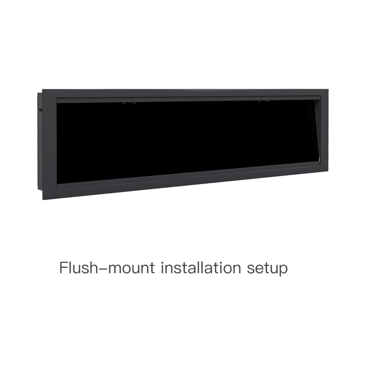 Dynasty Allegro 82-Inch Flush Mount Smart Linear Electric Fireplace [DY-BFM82] (SAK29014)