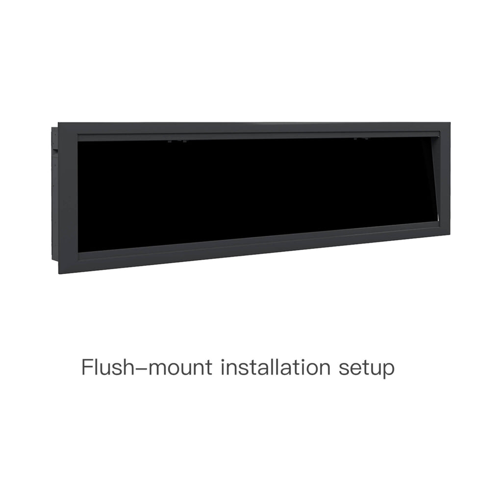 Dynasty Allegro 58-Inch Smart Linear Electric Fireplace With Heater Timer Settings [DY-BFM58] (SAK23948)