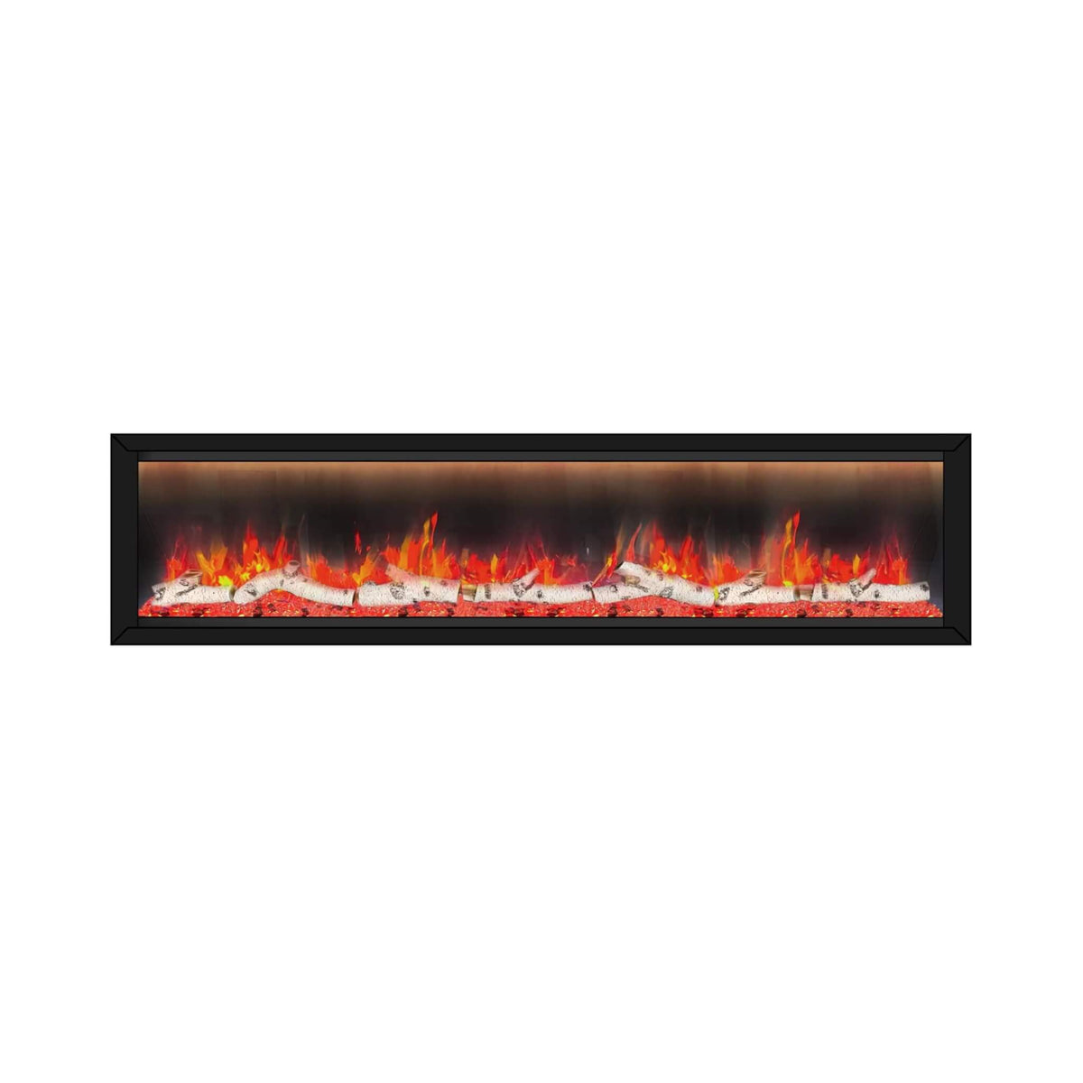 Dynasty Allegro 82-Inch Flush Mount Smart Linear Electric Fireplace [DY-BFM82] (SAK29014)