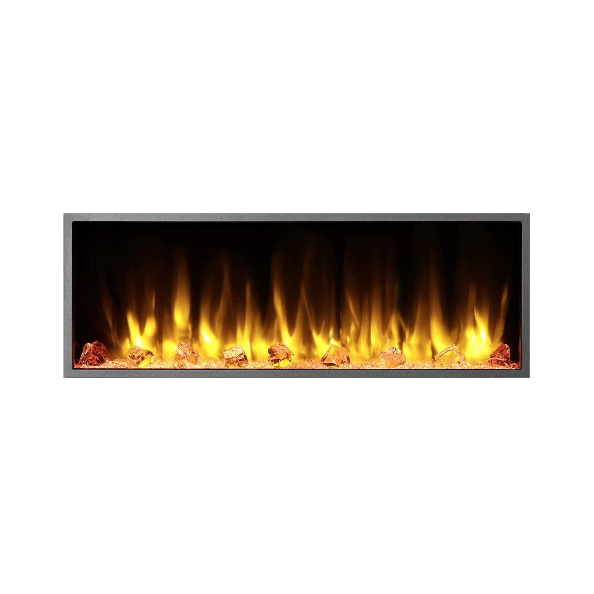 Dynasty Harmony 45-Inch Smart Linear Electric Fireplace With Remote Control With Heater Timer Settings [DY-BEF45] (SAK78923)