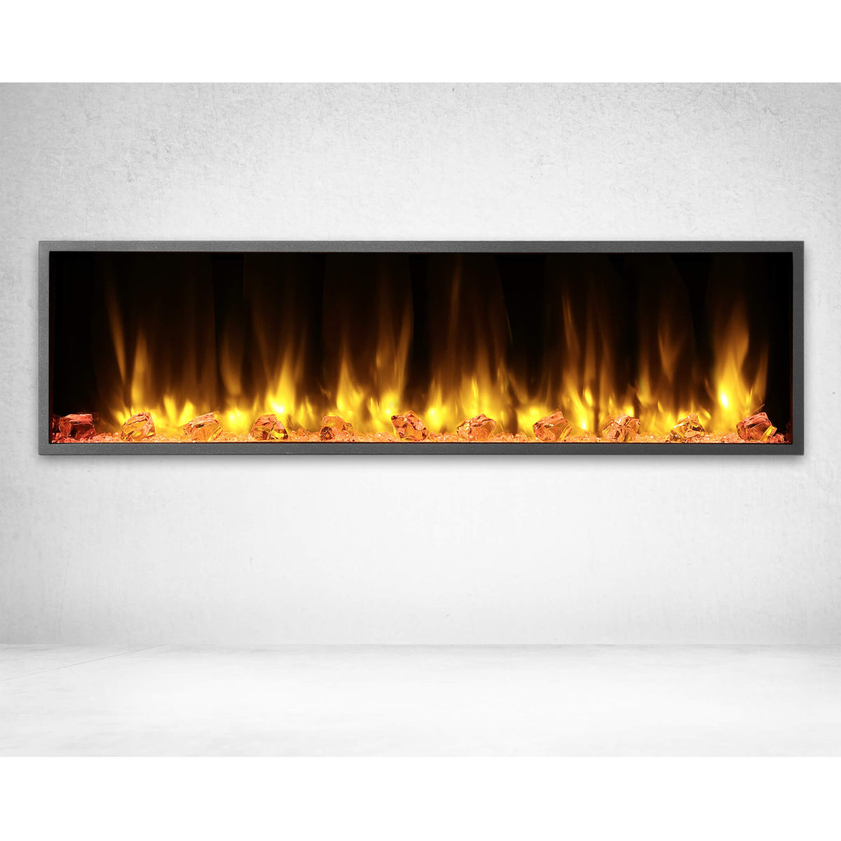 Dynasty Harmony 57-Inch Recessed Smart Linear Electric Fireplace With Remote Control [DY-BEF57] (SAK41756)