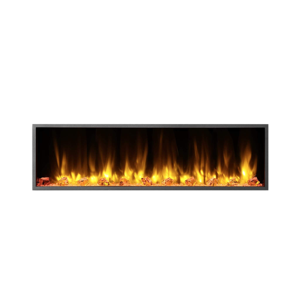 Dynasty Harmony 57-Inch Recessed Smart Linear Electric Fireplace With Remote Control [DY-BEF57] (SAK41756)