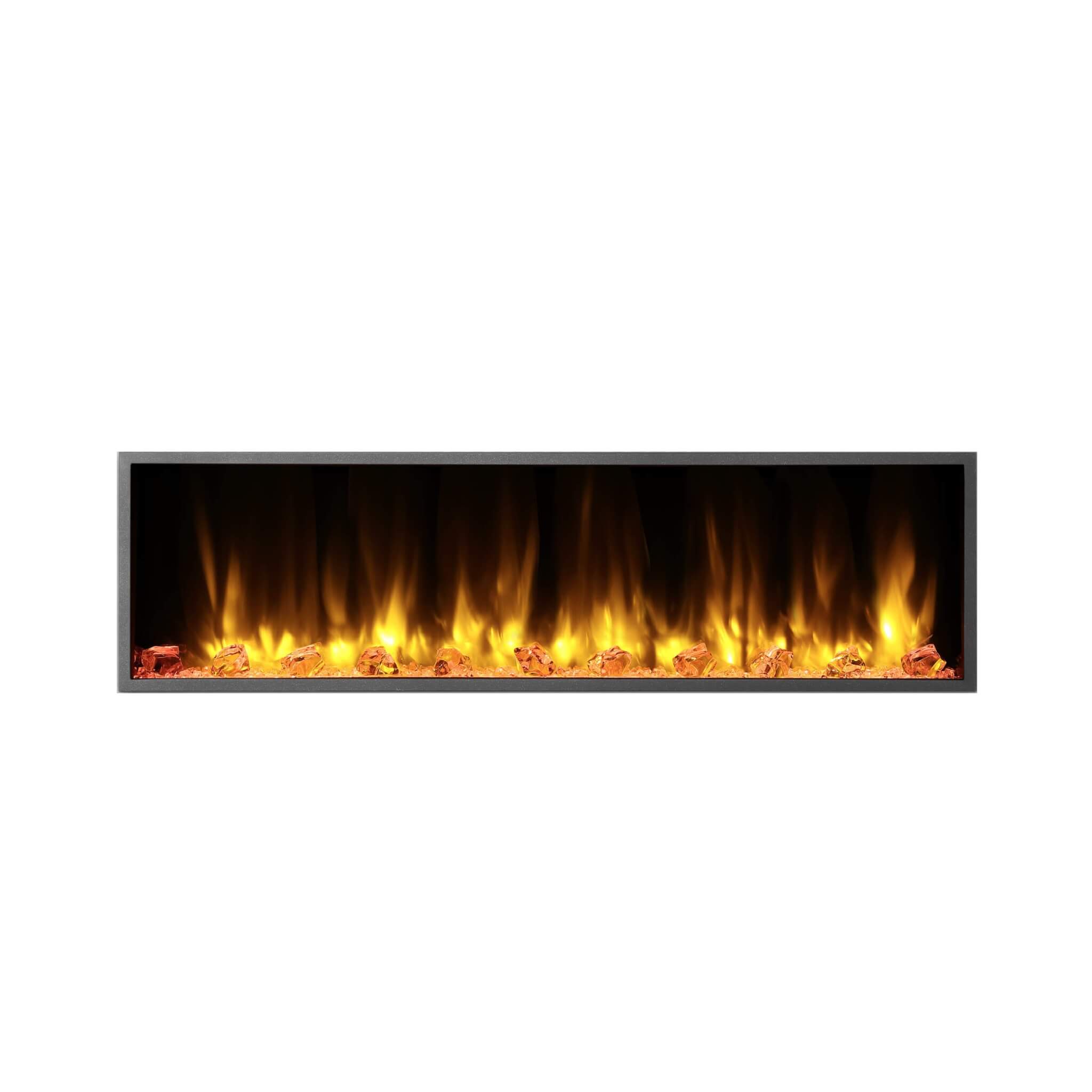 Dynasty Harmony 57-Inch Recessed Smart Linear Electric Fireplace With Remote Control [DY-BEF57] (SAK41756)
