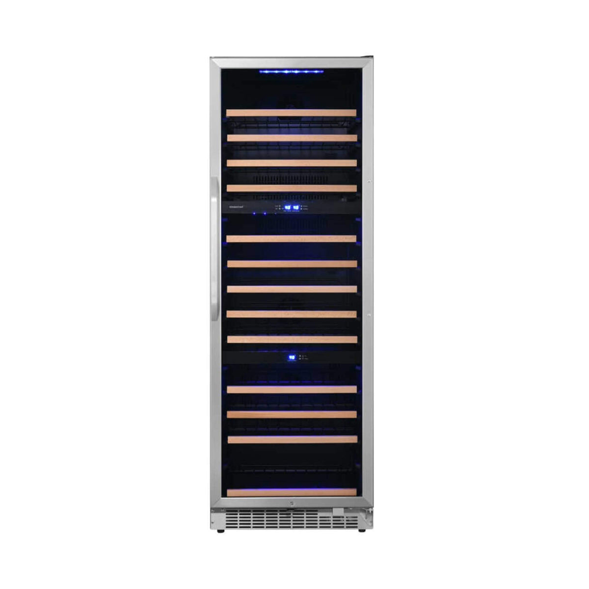 Edgestar 24-Inch Wide 131 Bottle Capacity Built-In Triple Zone Wine Cooler (SAK65891)