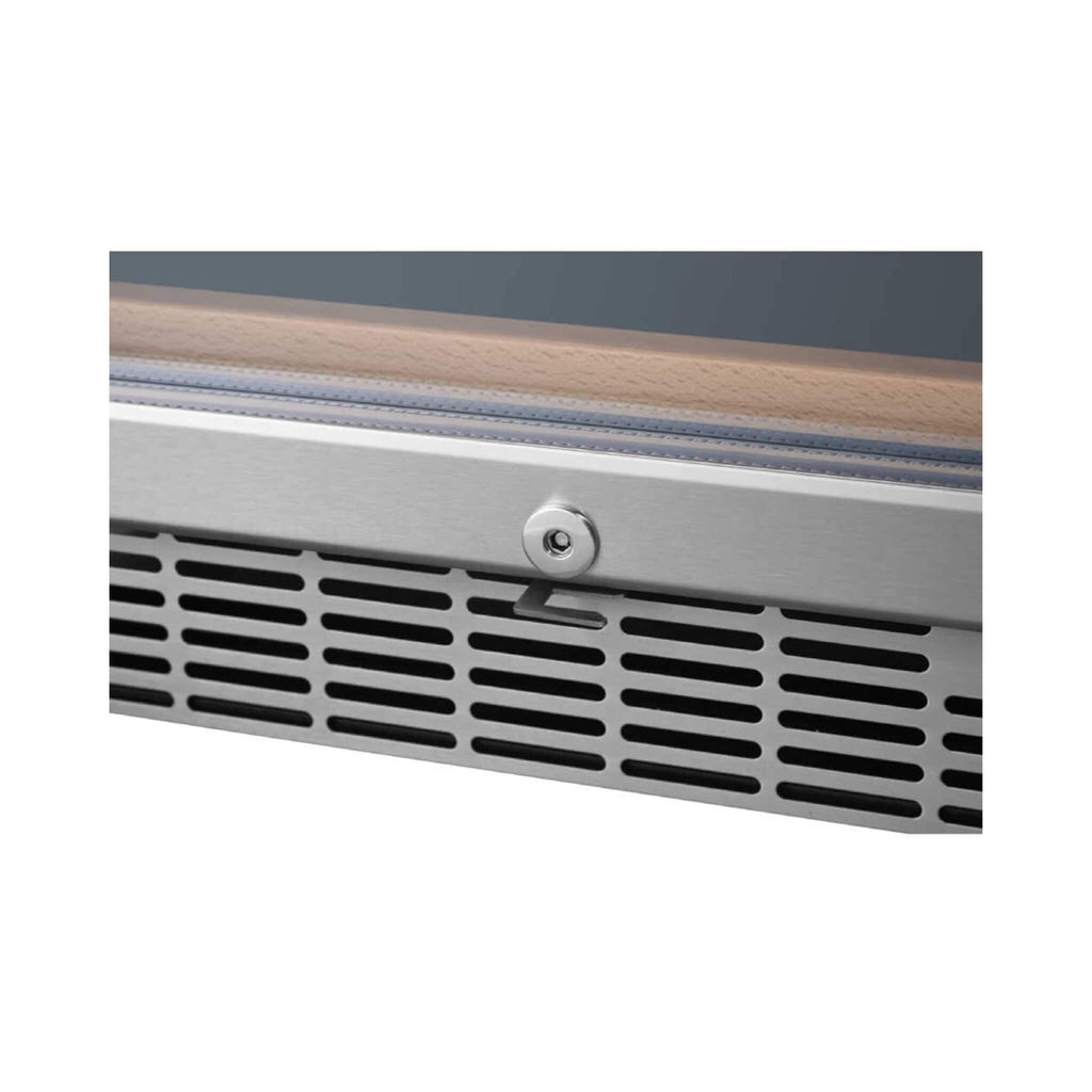 Edgestar 24-Inch Wide 131 Bottle Capacity Built-In Triple Zone Wine Cooler (SAK65891)