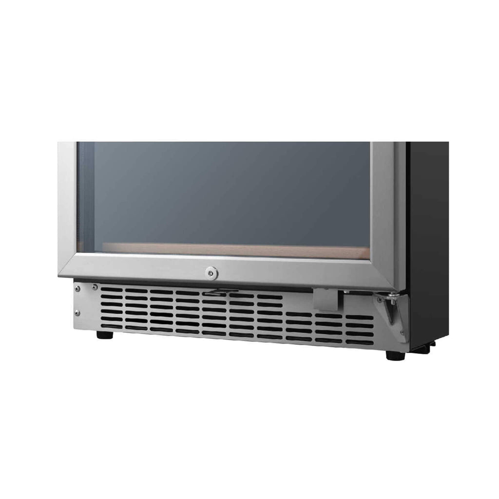 Edgestar 24-Inch Wide 131 Bottle Capacity Built-In Triple Zone Wine Cooler (SAK65891)